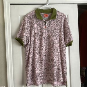 Men’s Nike polo with unique pattern